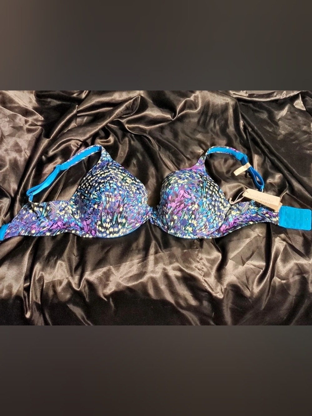 Ambrielle Everyday Full Coverage Smooth Cups Bra Full Coverage Floral 36DDD